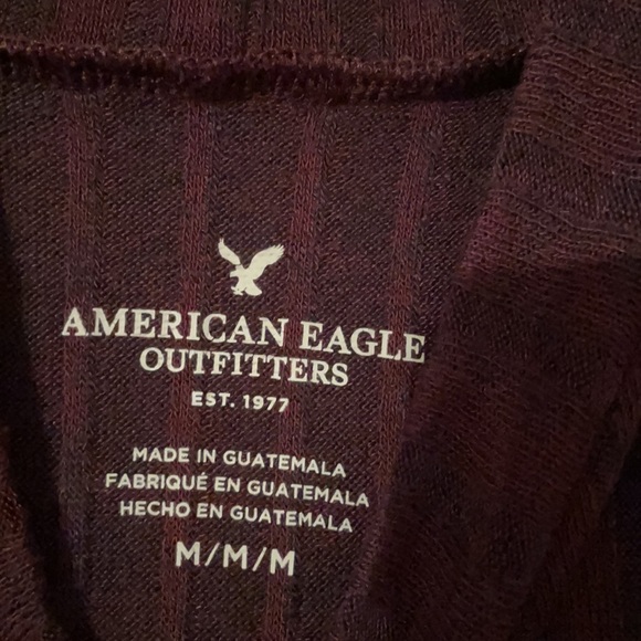 Cold Shoulder Ribbed Long Sleeve from AE - Picture 4 of 4